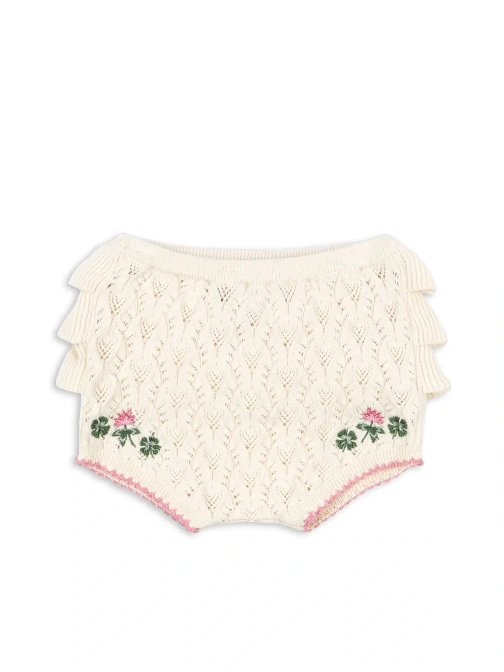 NWT $50 Konges Slojd Rosier Shorts in Off White Infant